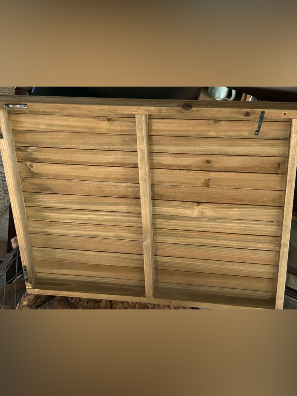 Rustic Brown "Love is Patient, Love is Kind" Wall Sign - Picture 3 of 4
